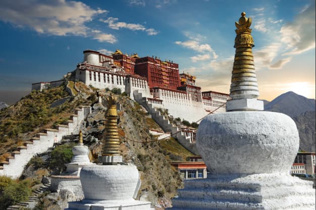 Tibet med Yangtze-cruise i Kina